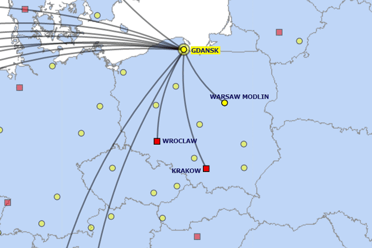 Ryanair Gda�sk - Wroc�aw